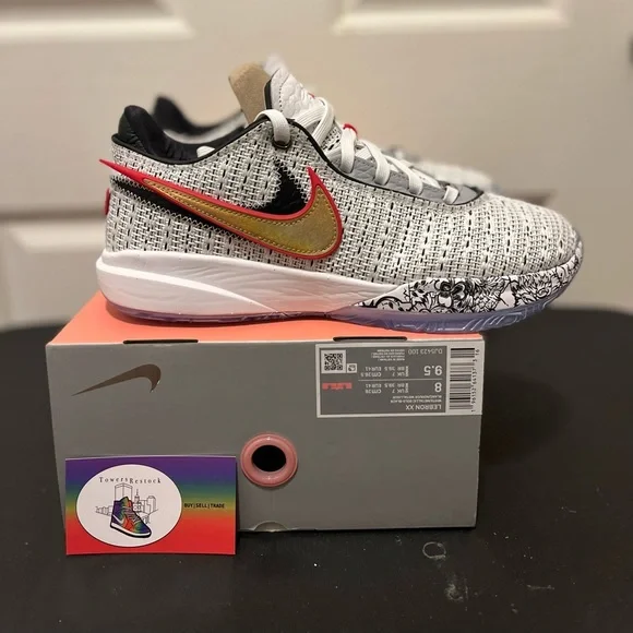 Nike LeBron 20 ‘The Debut’ 2022 Size 8 DJ5423-100 NO BOX LID Buy Nike Lebron 20  main image 4